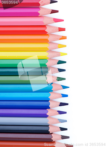 Image of Colorful Pencils Frame