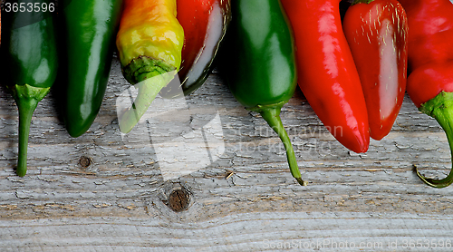 Image of Frame of Chili Peppers