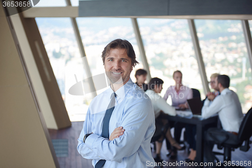 Image of portrait of handosme business man
