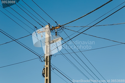 Image of electric lines