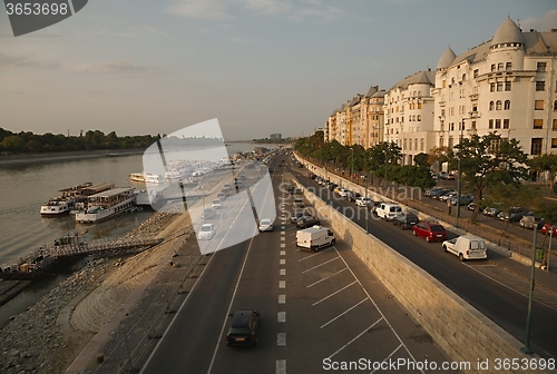 Image of Urban street by the river