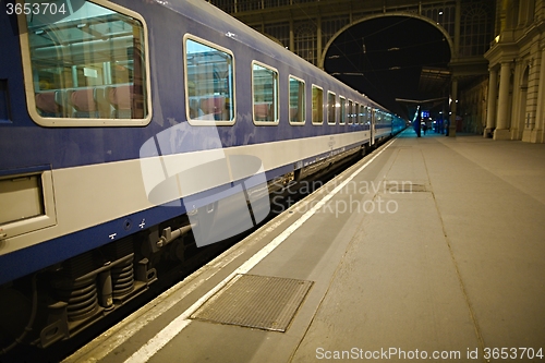 Image of Trains on the staion