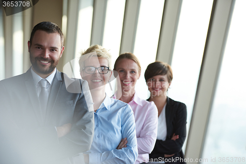 Image of diverse business people group