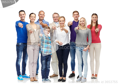 Image of group of smiling people