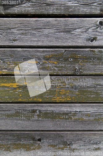 Image of old wooden boards background