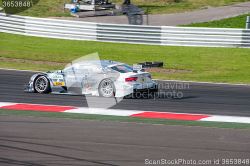 Image of DTM (Deutsche Tourenwagen Meisterschaft) on MRW (Moscow RaceWay), Moscow, Russia, 2013.08.04