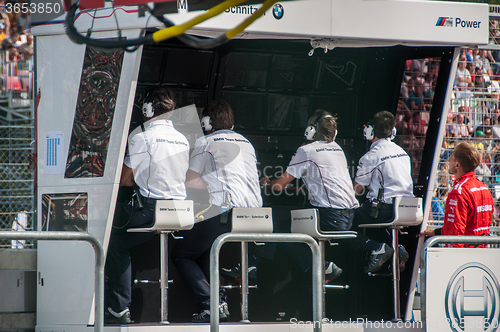 Image of DTM (Deutsche Tourenwagen Meisterschaft) on MRW (Moscow RaceWay), Moscow, Russia, 2013.08.04