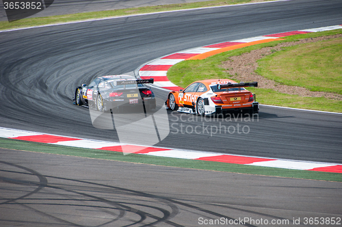 Image of DTM (Deutsche Tourenwagen Meisterschaft) on MRW (Moscow RaceWay), Moscow, Russia, 2013.08.04