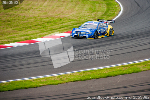 Image of DTM (Deutsche Tourenwagen Meisterschaft) on MRW (Moscow RaceWay), Moscow, Russia, 2013.08.04