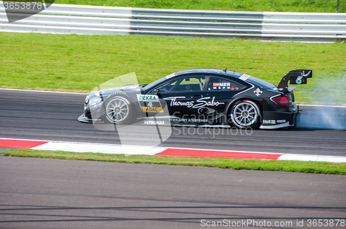 Image of DTM (Deutsche Tourenwagen Meisterschaft) on MRW (Moscow RaceWay), Moscow, Russia, 2013.08.04