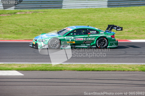 Image of DTM (Deutsche Tourenwagen Meisterschaft) on MRW (Moscow RaceWay), Moscow, Russia, 2013.08.04