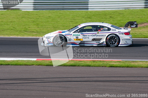 Image of DTM (Deutsche Tourenwagen Meisterschaft) on MRW (Moscow RaceWay), Moscow, Russia, 2013.08.04