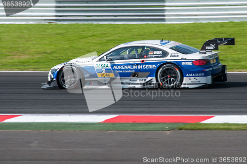 Image of DTM (Deutsche Tourenwagen Meisterschaft) on MRW (Moscow RaceWay), Moscow, Russia, 2013.08.04