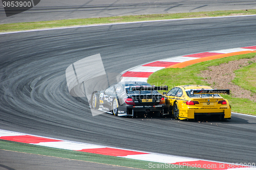 Image of DTM (Deutsche Tourenwagen Meisterschaft) on MRW (Moscow RaceWay), Moscow, Russia, 2013.08.04