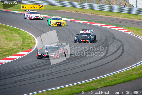 Image of DTM (Deutsche Tourenwagen Meisterschaft) on MRW (Moscow RaceWay), Moscow, Russia, 2013.08.04