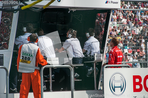 Image of DTM (Deutsche Tourenwagen Meisterschaft) on MRW (Moscow RaceWay), Moscow, Russia, 2013.08.04