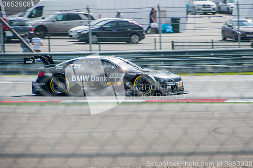 Image of DTM (Deutsche Tourenwagen Meisterschaft) on MRW (Moscow RaceWay), Moscow, Russia, 2013.08.04