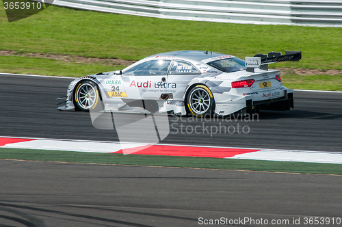 Image of DTM (Deutsche Tourenwagen Meisterschaft) on MRW (Moscow RaceWay), Moscow, Russia, 2013.08.04