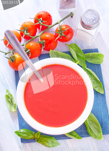 Image of tomato soup