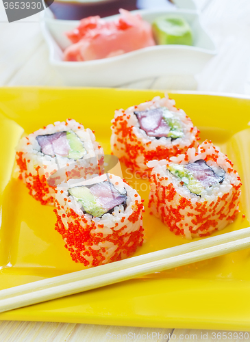 Image of sushi