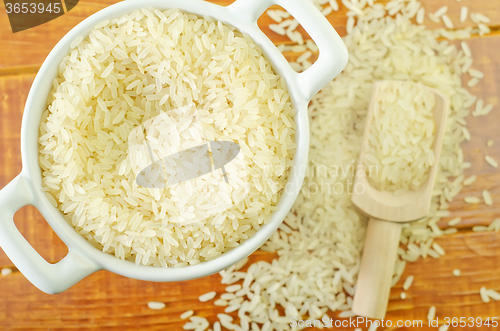 Image of raw rice