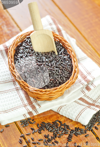 Image of black rice