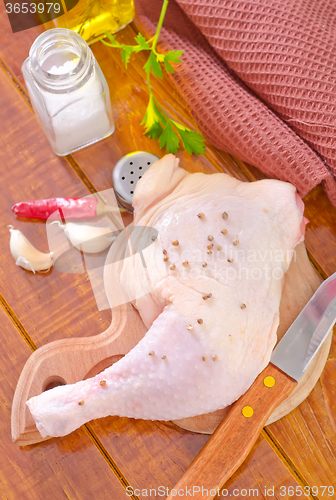 Image of chicken leg
