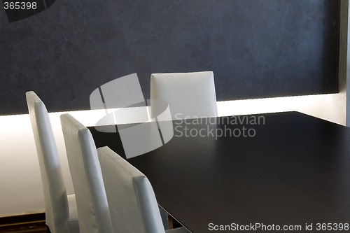 Image of Trendy Modern Dining Room