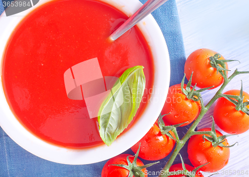 Image of tomato soup