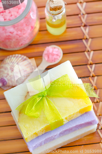 Image of ingredients for spa
