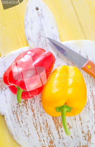 Image of color peppers