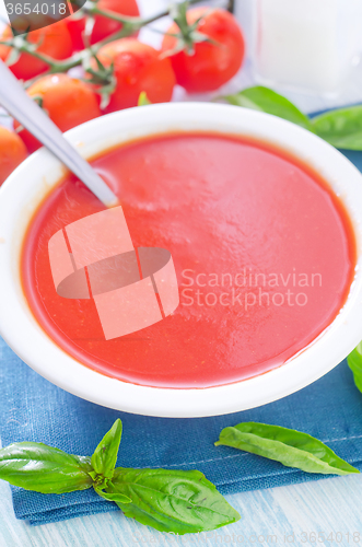 Image of tomato soup