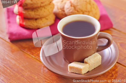 Image of cookies with coffee