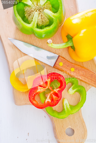 Image of color peppers
