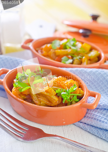 Image of baked vegetables