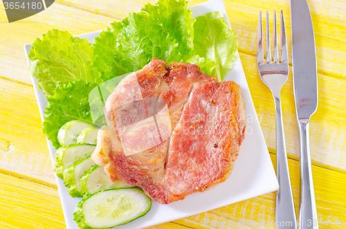 Image of baked meat