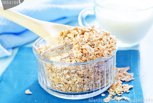 Image of oat flakes