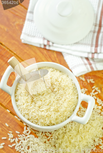 Image of raw rice