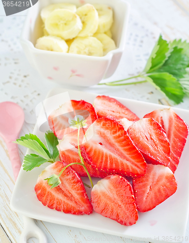 Image of strawberry and banana