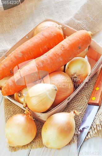 Image of onion and carrot