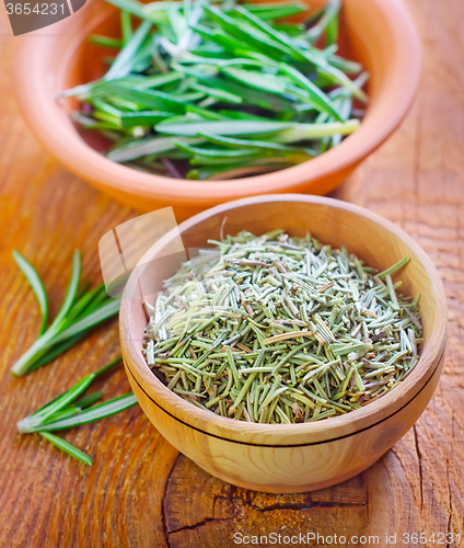 Image of dry rosemary