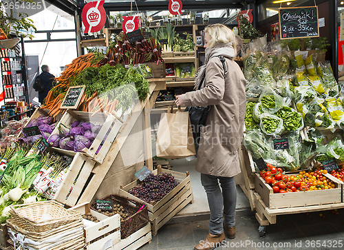 Image of Green market in Amsterdam