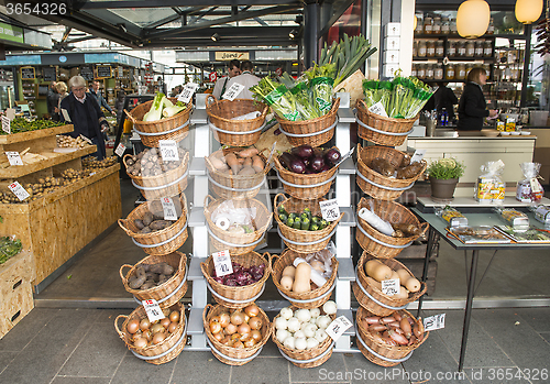 Image of Green market in Amsterdam