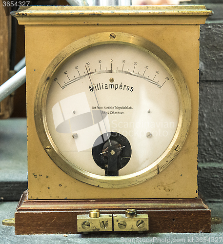 Image of Old  ampere meter