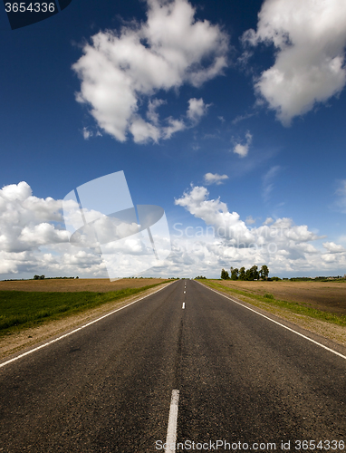 Image of Summer road . country  