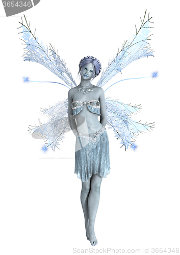 Image of Snow Fairy on White