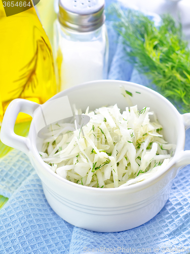 Image of salad from cabbage