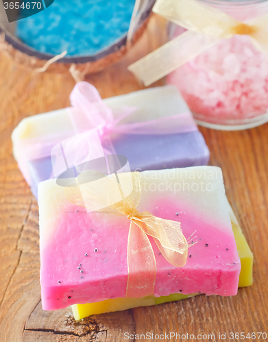 Image of soap and salt