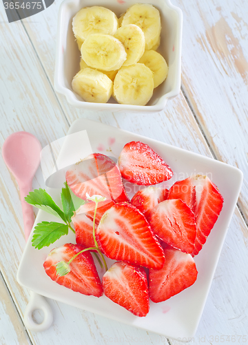 Image of strawberry and banana