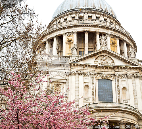 Image of st paul cathedral in london england old construction and religio